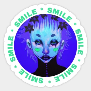 Smile :o) Sticker